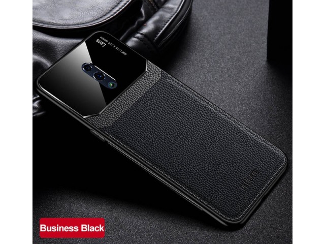کاور دور دوخت چرم و گلس مدل Delicate Case مناسب برای گوشی موبایل شیائومی Redmi Note 8 Pro