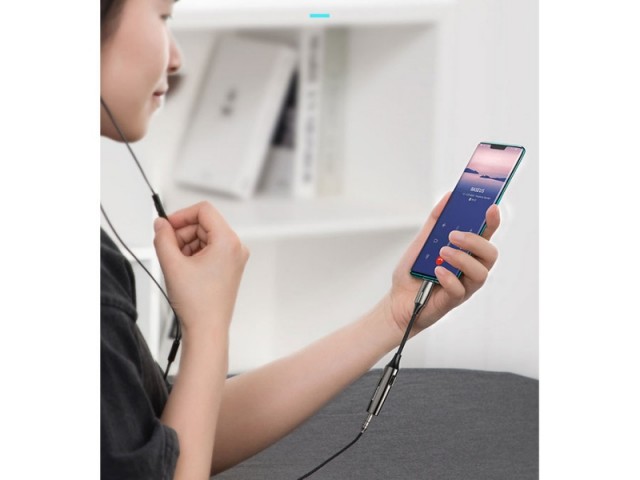 مبدل تایپ سی به تایپ سی و صدا بیسوس مدل Type-C To Type-C & 3.5MM Adapter L60