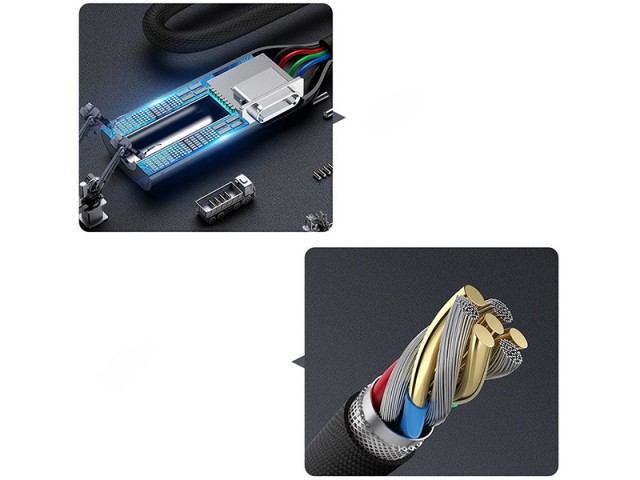 مبدل تایپ سی به تایپ سی و صدا بیسوس مدل Type-C To Type-C & 3.5MM Adapter L60