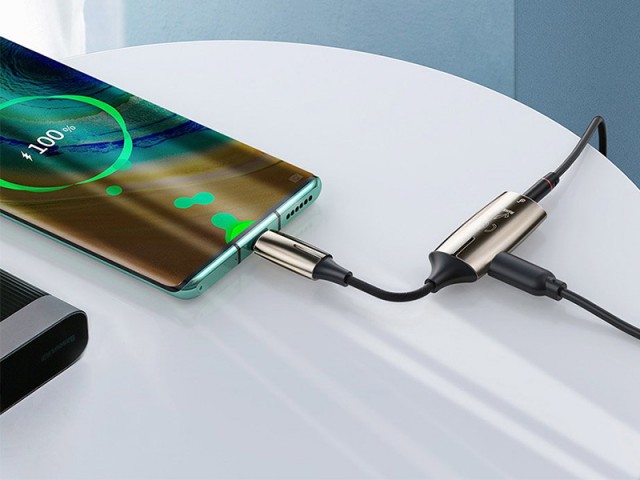 مبدل تایپ سی به تایپ سی و صدا بیسوس مدل Type-C To Type-C & 3.5MM Adapter L60
