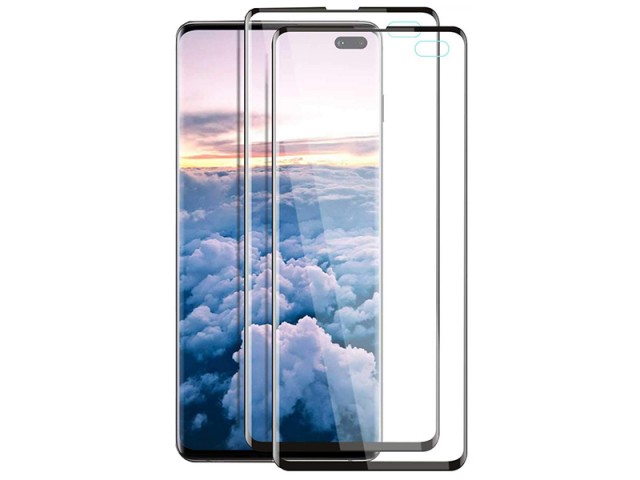 محافظ صفحه نمایش بیسوس مدل Anti-Explosion مناسب برای گوشی موبایل سامسونگ S10 Plus  (پک 2 عددی)