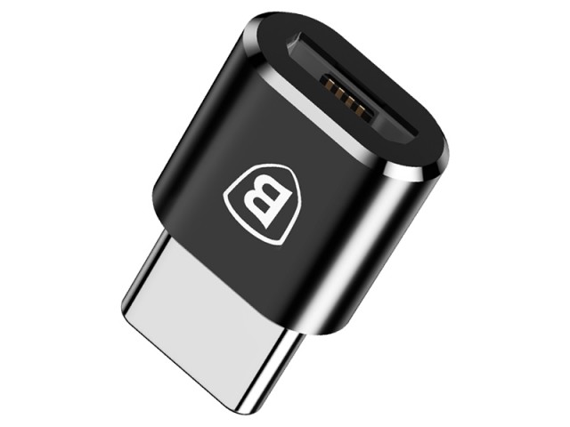 مبدل MicroUSB به Type-C بیسوس مدل Mini Micro female to Type-C male adapter converter