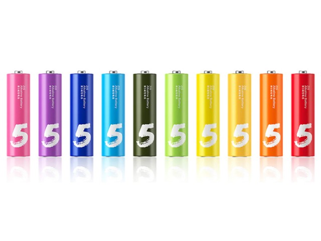 باتری قلمی آلکالاین شیائومی مدل ZI5 بسته 10 عددی