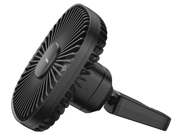 پنکه بی‌سیم قابل حمل بیسوس مدل  Natural Wind Magnetic Rear Seat Fan ZXZR