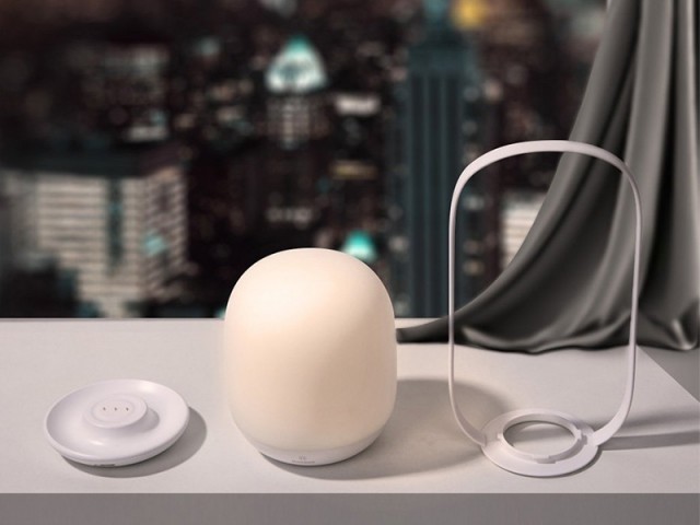 لامپ شارژی قابل حمل بیسوس مدل Moon-White Series Stepless Dimming Portable Lamp