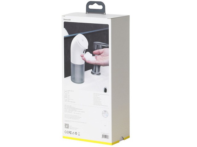 پمپ فوم ساز مایع دستشویی بیسوس مدل Minipeng Hand Washing Machine بهمراه فوم مایع