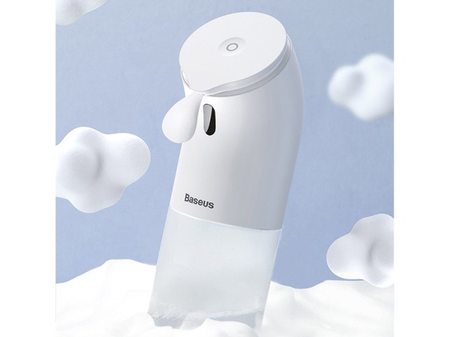 پمپ فوم ساز مایع دستشویی بیسوس مدل Minipeng Hand Washing Machine بهمراه فوم مایع
