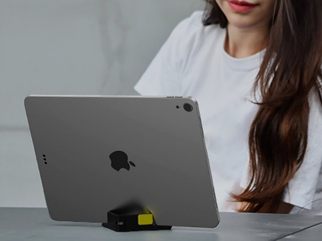 هولدر قابل حمل رومیزی تبلت و گوشی موبایل بیسوس مدل Portable Mini Phone Holder