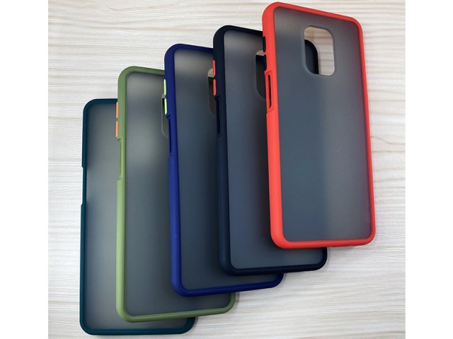کاور پشت مات دور رنگی مناسب برای گوشی موبایل شیائومی Redmi Note 9S/Note 9 Pro/Note 9 Pro Max