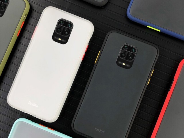 کاور پشت مات دور رنگی مناسب برای گوشی موبایل شیائومی Redmi Note 9S/Note 9 Pro/Note 9 Pro Max