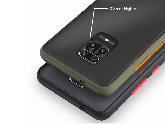 کاور پشت مات دور رنگی مناسب برای گوشی موبایل شیائومی Redmi Note 9S/Note 9 Pro/Note 9 Pro Max