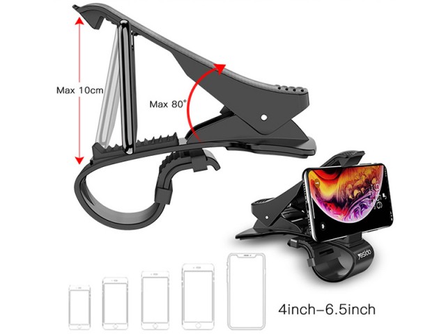 پایه نگهدارنده گوشی موبایل یسیدو مدل C65 Dashboard Holder
