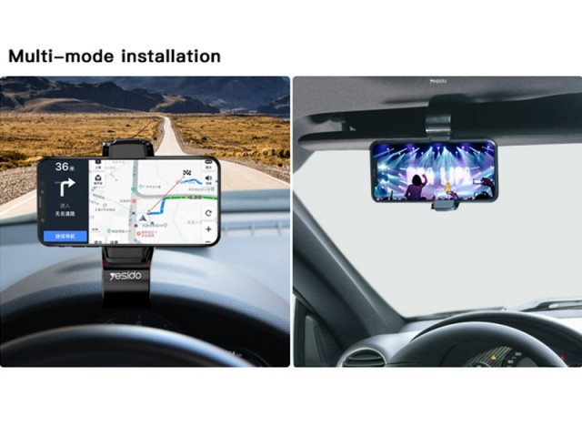 پایه نگهدارنده گوشی موبایل یسیدو مدل C65 Dashboard Holder