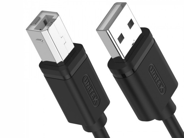 کابل پرینتر یونیتک مدل Y-C420GBK به طول 3 متر
