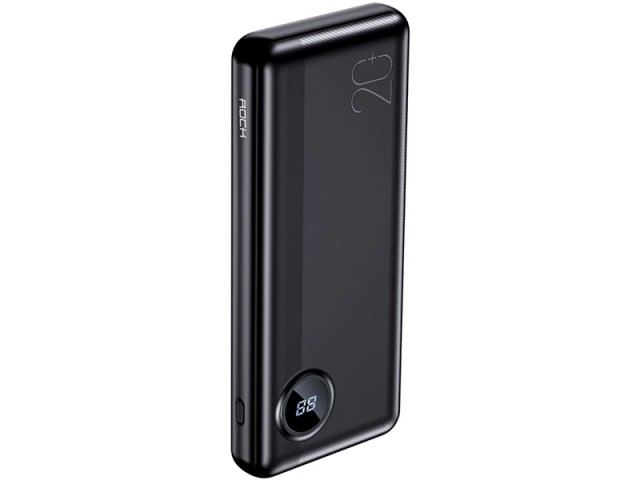 پاور بانک فست شارژ 20000 میلی آمپر راک مدل RMP0411 P75 Camera PD Super Charging