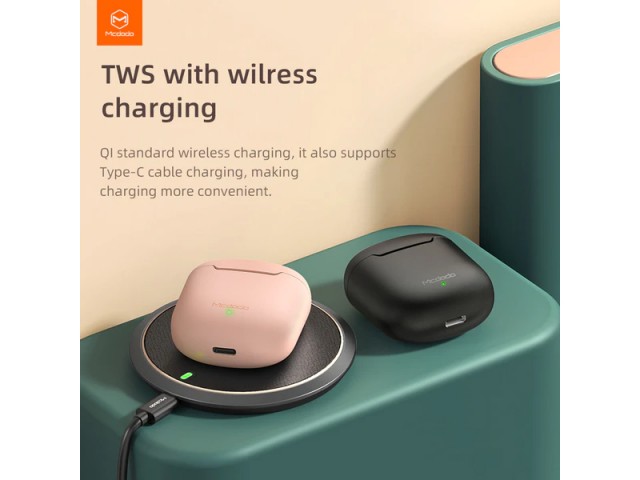 هندزفری بی سیم مک دودو مدل HP-7882 بهمراه کیس شارژ بی سیم