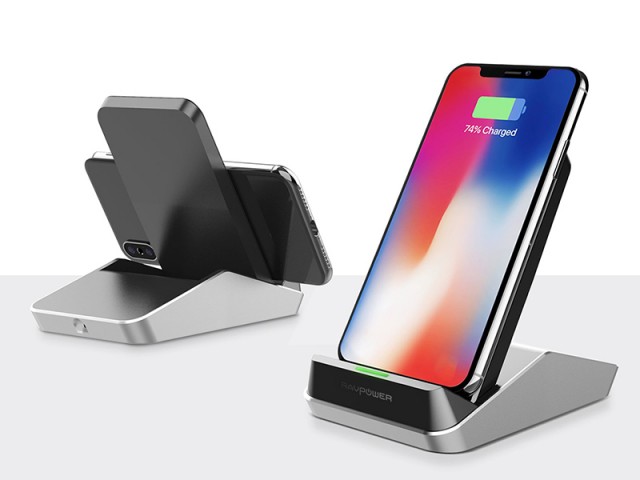 شارژر وایرلس فست شارژ راوپاور مدل RP-PC076 Fast Wireless Charging Stand
