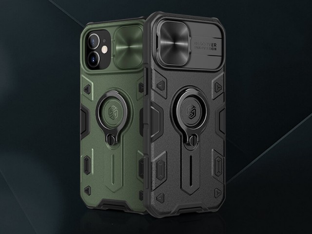 کاور اورجینال نیلکین مدل Camshield Armor مناسب برای گوشی موبایل iPhone 12 mini