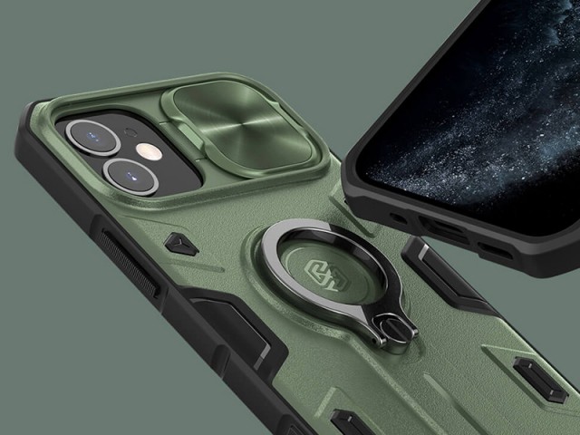 کاور اورجینال نیلکین مدل Camshield Armor مناسب برای گوشی موبایل iPhone 12 mini