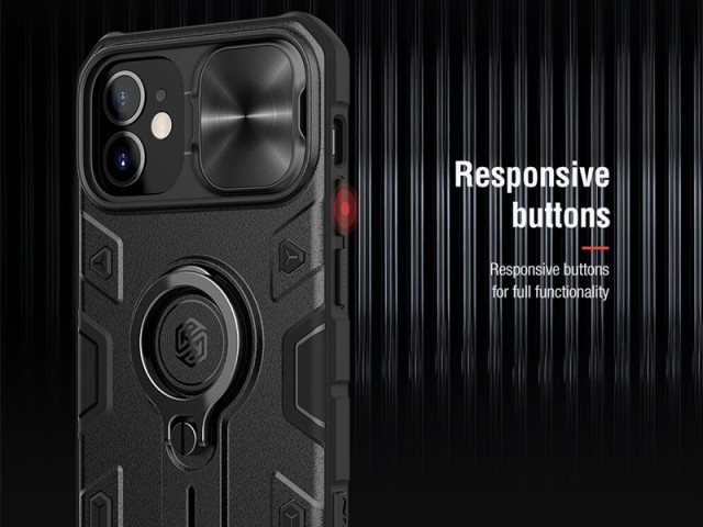 کاور اورجینال نیلکین مدل Camshield Armor مناسب برای گوشی موبایل iPhone 12 mini