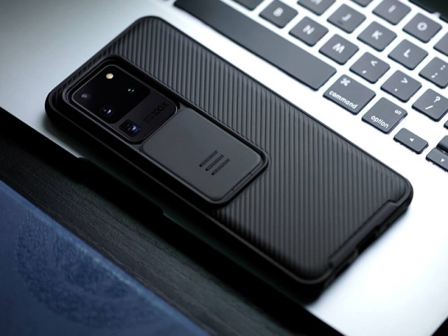 کاور اورجینال نیلکین مدل CamShield Pro مناسب برای گوشی موبایل سامسونگ S20 Ultra
