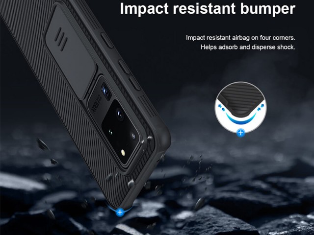 کاور اورجینال نیلکین مدل CamShield Pro مناسب برای گوشی موبایل سامسونگ S20 Ultra