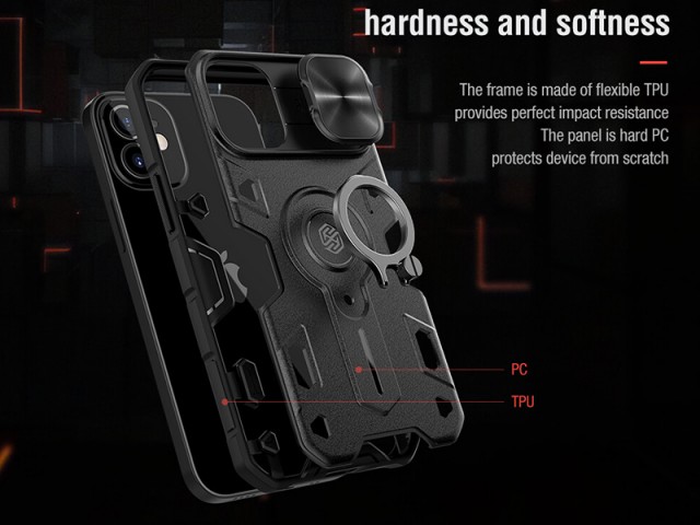 کاور اورجینال نیلکین مدل CamShield Armor مناسب برای گوشی موبایل iPhone 12/12 Pro