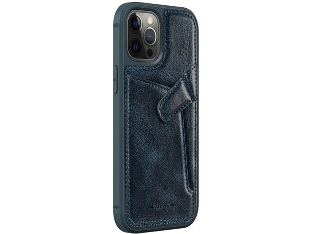 کاور چرمی اورجینال نیلکین مدل Aoge Leather Case مناسب برای گوشی موبایل iPhone 12/12 Pro