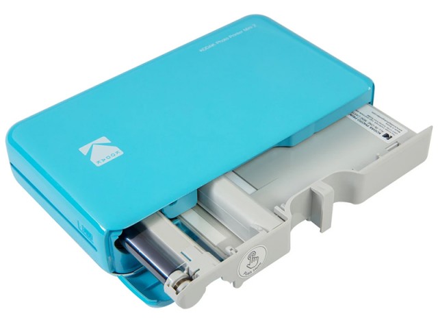 پرینتر قابل حمل چاپ سریع عکس کداک مدل Mini 2 Instant Photo Printer بهمراه کاغذ چاپ عکس 8 عددی