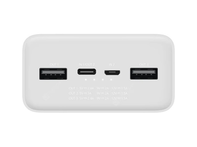 پاور بانک فست شارژ 30000 ميلی آمپر شیائومی مدل PB3018ZM Mi Power Bank 3
