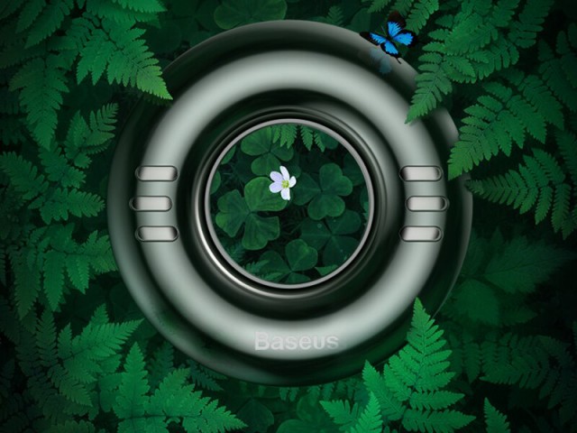 خوشبو کننده هوای خودرو بیسوس مدل Circle Vehicle Fragrance SUXUN-QQ01