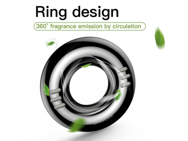 خوشبو کننده هوای خودرو بیسوس مدل Circle Vehicle Fragrance SUXUN-QQ01