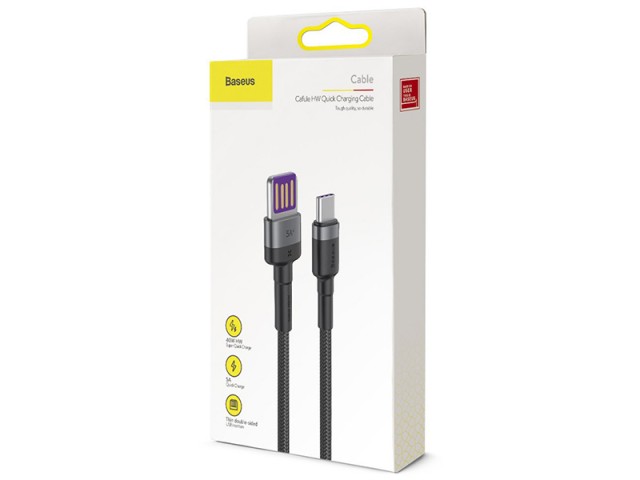 کابل سوپر شارژ تایپ سی بیسوس مدل Cafule HW Quick Charging cable 40W CATKLF-PG1