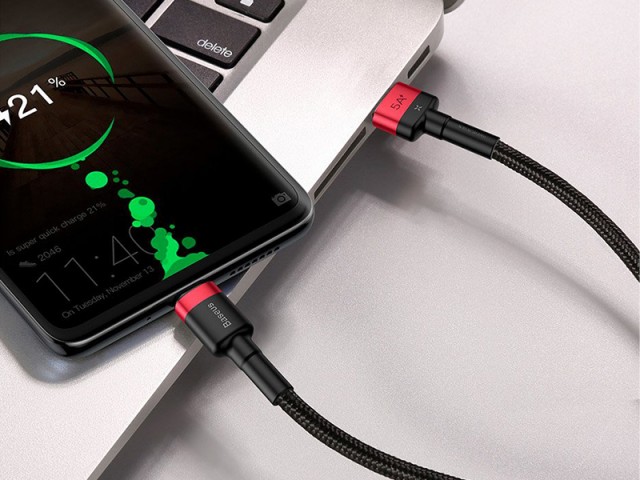 کابل سوپر شارژ تایپ سی بیسوس مدل Cafule HW Quick Charging cable 40W CATKLF-PG1