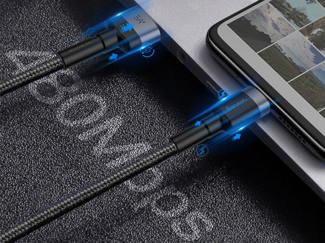 کابل سوپر شارژ تایپ سی بیسوس مدل Cafule HW Quick Charging cable 40W CATKLF-PG1