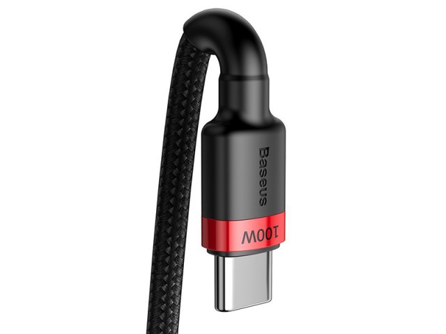 کابل فست شارژ دو سر تایپ سی بیسوس مدل Cafule PD2.0 100W Flash Charging CATKLF-AL91