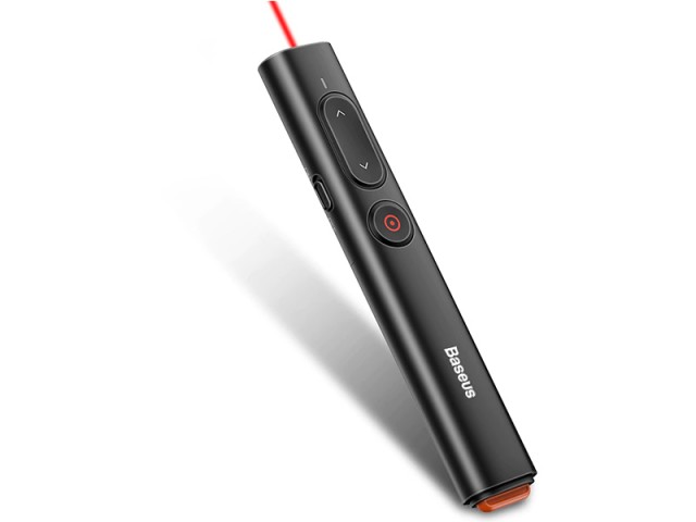 پوینتر و پرزنتر بی سیم بیسوس مدل Orange Dot PPT Wireless Presenter ACFYB-A02