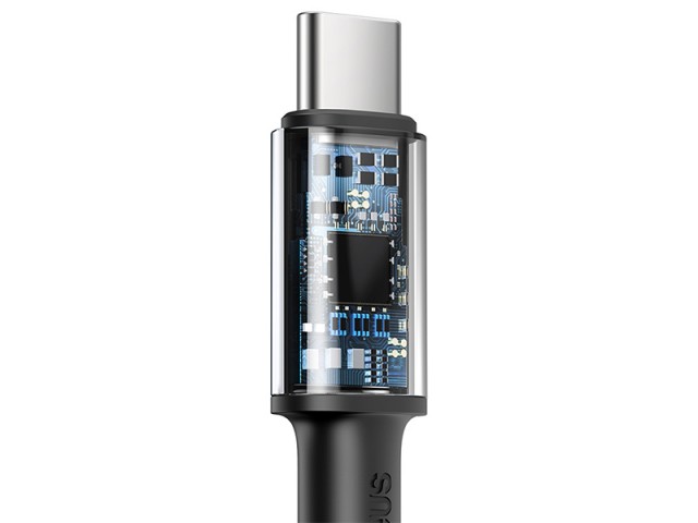 کابل فست شارژ دو سر تایپ سی بیسوس مدل High Density Braided Fast charging Data Cable 100W GATGD-01 به طول 1 متر