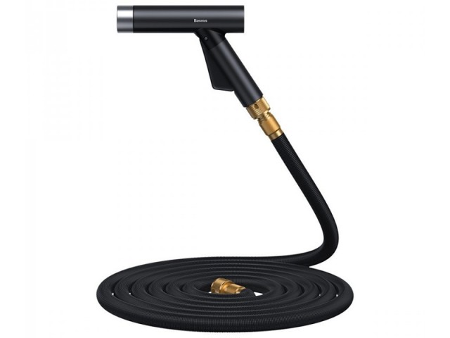 شیلنگ و نازل کارواش بیسوس مدل Simple Life Car Wash Spray Nozzle CRXC01-C01 طول 30 متری