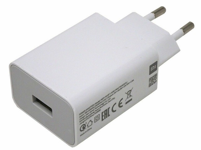 شارژر دیواری فست شارژ 18 وات اورجینال شیائومی مدل MDY-10-EF بهمراه کابل تایپ سی