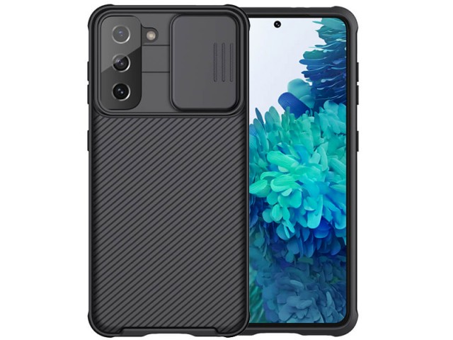 کاور اورجینال نیلکین مدل CamShield Pro مناسب برای گوشی موبایل سامسونگ S21