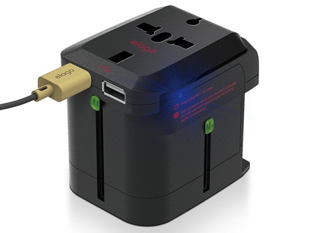 شارژر دیواری و آداپتور جهانی الاگو مدل TR-ADAP-USB