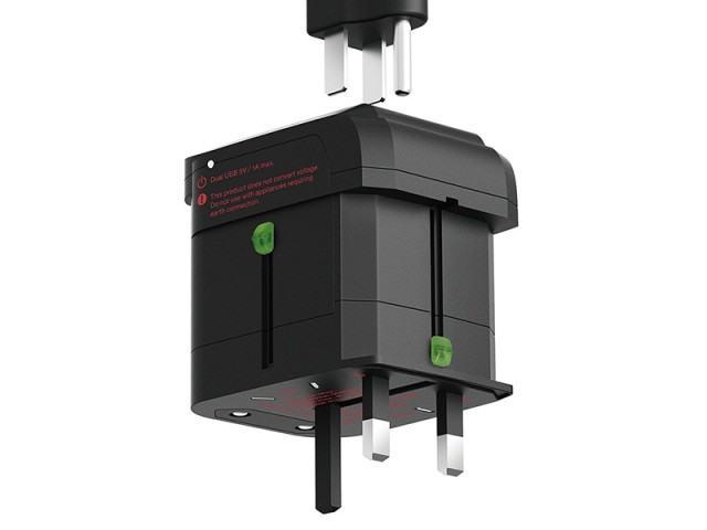 شارژر دیواری و آداپتور جهانی الاگو مدل TR-ADAP-USB