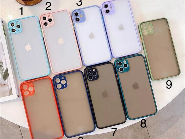 کاور پشت مات دور رنگی مناسب برای گوشی موبایل iPhone 12/12 Pro