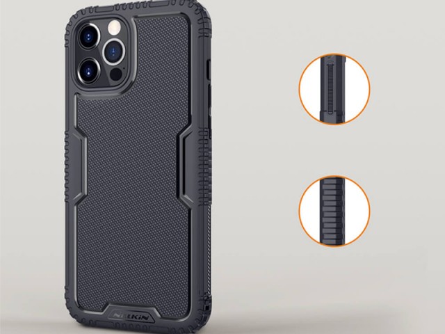 کاور اورجینال نیلکین مدل RIICH TPU مناسب برای گوشی موبایل iPhone 12/12 Pro