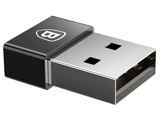 مبدل USB به Type-C بیسوس مدل Exquisite USB Male to Type-C Female Adapter Converter