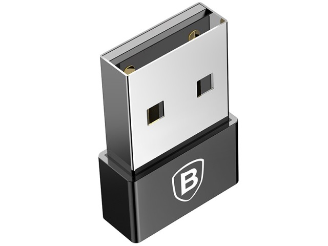 مبدل USB به Type-C بیسوس مدل Exquisite USB Male to Type-C Female Adapter Converter