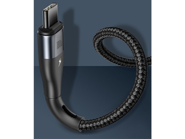 کابل مگنتی دو سر تایپ سی بیسوس مدل CATXC-Q01 100W به طول 1.5 متر