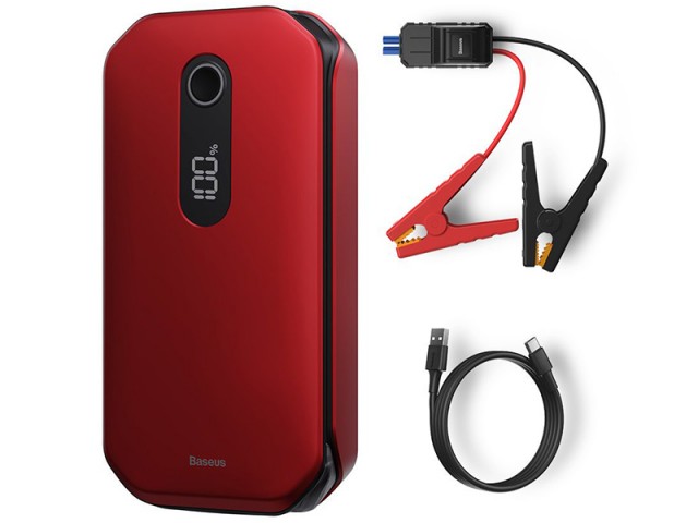 پاوربانک و جامپ استارتر خودرو بیسوس مدل Super Energy Pro Car Jump Starter CRJS03