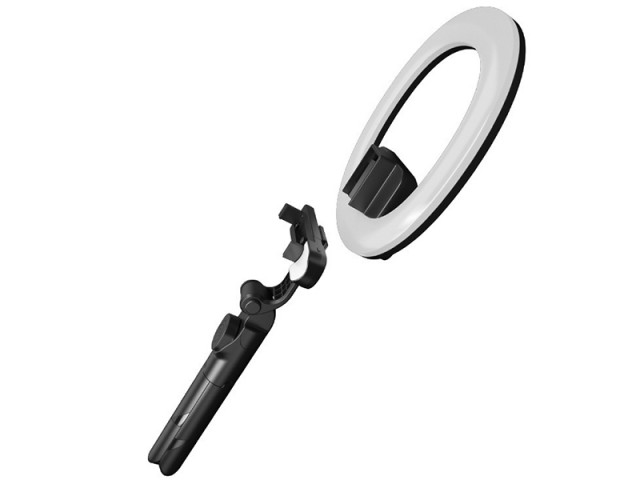 رینگ لایت عکاسی و مونوپاد بلوتوثی سه پایه دار مدل +XT-18S